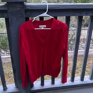Red v neck